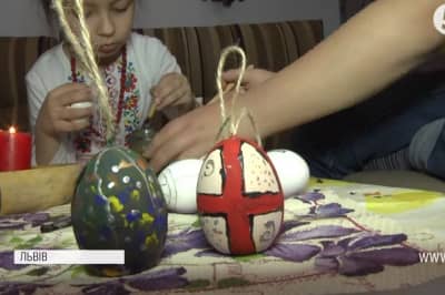 Галицкая семья на Пасху