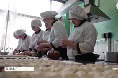 Бойцам ВСУ готовят вкусности 