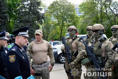 Полиция в Одессе на майские праздники