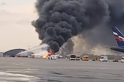 В московському аеропорту розбився літак