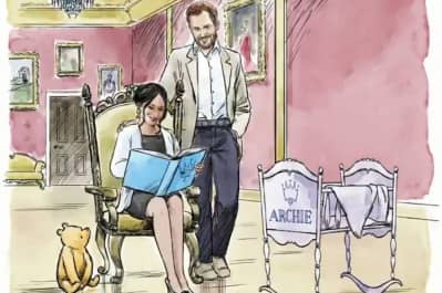 Герцоги Сассекские и Винни Пух