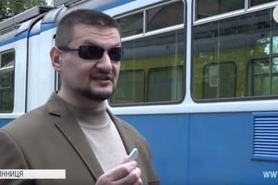 У Вінниці запрацював трамвай із "розумним" маячком для незрячих