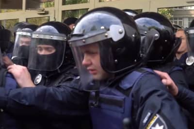 Митинг под МВД