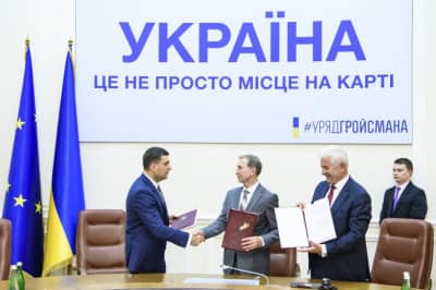Підписання угоди з профспілками