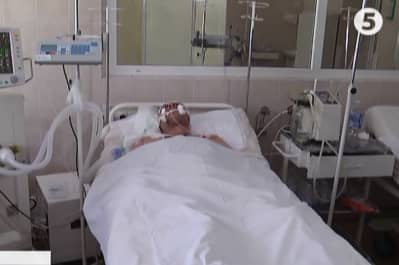 Раненый боец