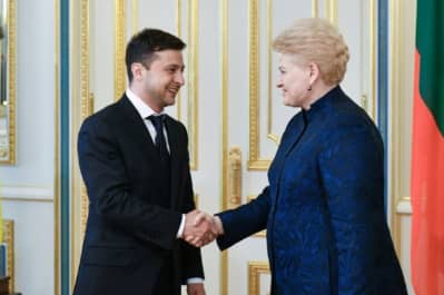 Грибаускайте и Зеленский