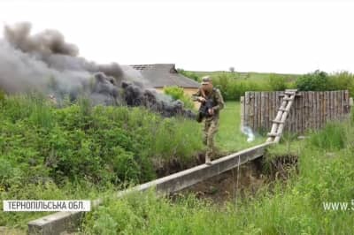 Первые полевые сборы курсантов тернопольского колледжа