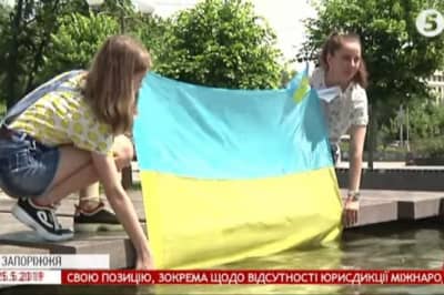Акция в поддержку пленных моряков