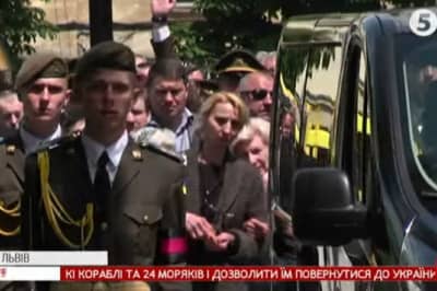 Прощання з бійцем