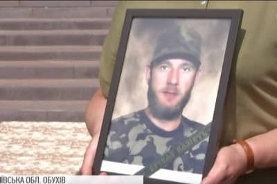 З українським добровольцем Сергієм Кононком попрощалися на Київщині