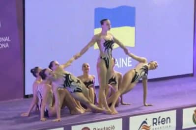 Украинские синхронистки