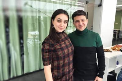 Владимир Зеленский и Юлия Мендель