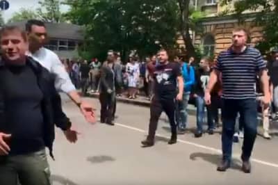 Акція біля Одеського медуніверситету