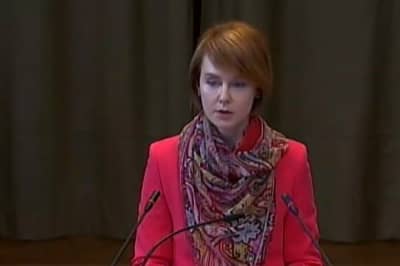Елена Зеркаль в Международном суде ООН