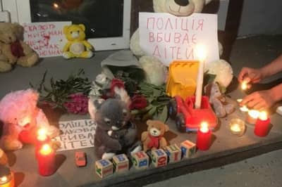 Пікет під МВС після смерті Кирила Тлявова
