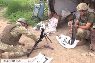 Позиции под Троицким