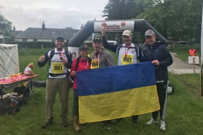 Українські ветерани на змаганнях у Шотладії