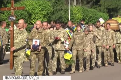 Прощання з пілотами Мі-8