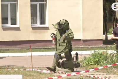 Тренування ДСНС з розмінування