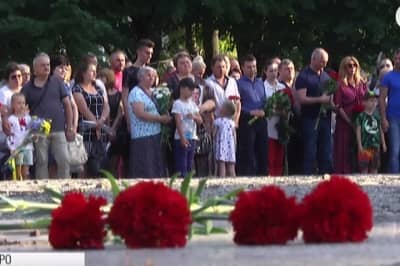 Пам'ять 49 українських бійців, загиблих у збитому бойовиками Іл-76 вшанували у Дніпрі