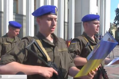 У Києві нацгвардійці склали присягу на вірність українському народові