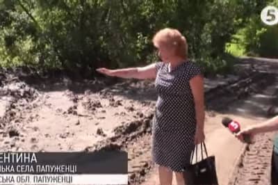 Последствия непогоды в селе Папуженци