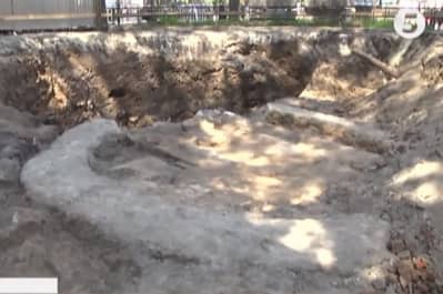 Залишки костелу XVI століття у Львові