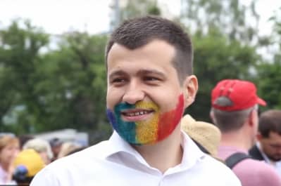 Учасник маршу рівності