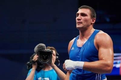 Украинский боксер Виктор Выхрист