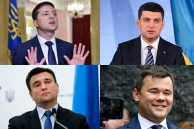 Зеленский, Гройсман, Климкин, Богдан