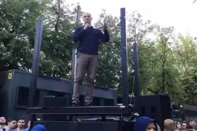 Акція протесту під NewsOne