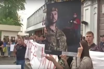 Акция с требованием освободить Маркива