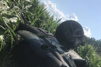 Вертолет МИ-2 разбился в Сумской области