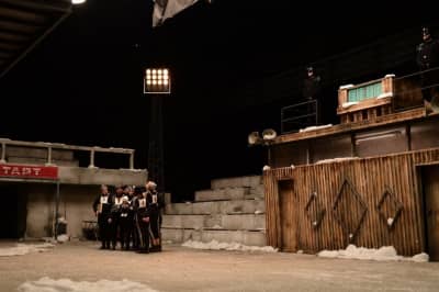 Фото со съемок фильма "Номера"