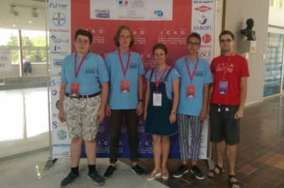 Призери олімпіади з хімії