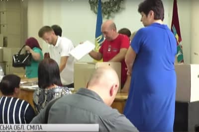 Пересчет голосов в Смеле