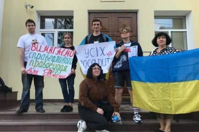 Активистов Коцюрубу и Філюка в Ровно оправдали