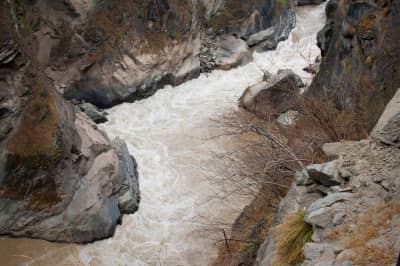 Наводнение в Китае, ущелье