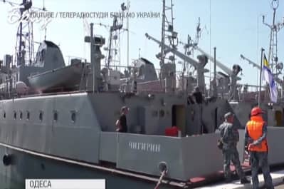 Курсанты ВМС отбыли в поход на катере по морю