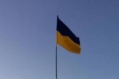 Український прапор в окупованому Судаку