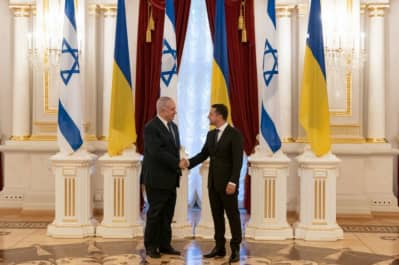 Володимир Зеленський та Беньямін Нетаньягу