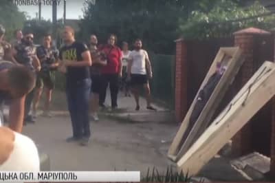 Акція біля будинку Кірсанова