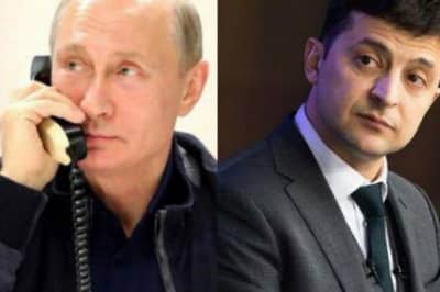 Зеленский и Путин