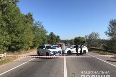 В Харькове обвалился автомобильный мост