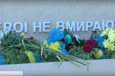 вшанування загиблих військових у Рівному