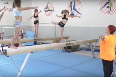 Спортшкола в Черкассах, гимнастки