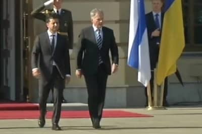 Владимир Зеленский и Президент Финляндии Саули Ниинистьо