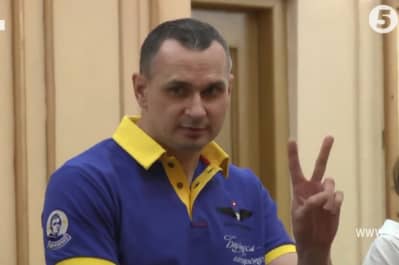 Олег Сенцов во Львове