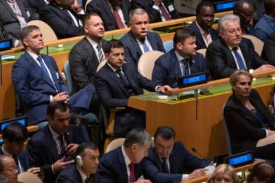 Українська делегація на Генасамблеї ООН