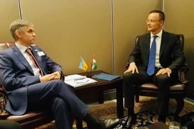 Вадим Пристайко и Петер Сиярто